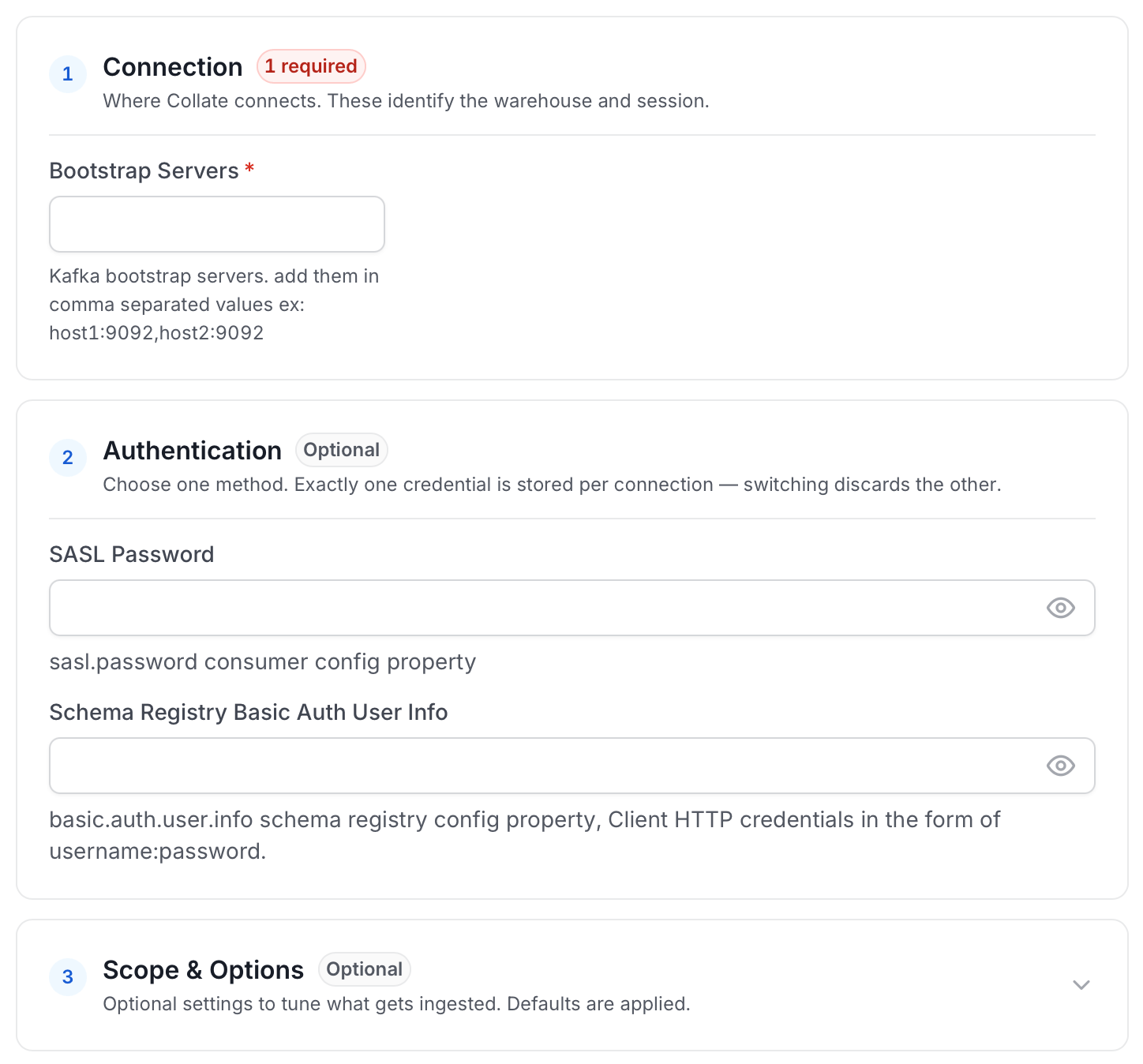 Configure Service Connection