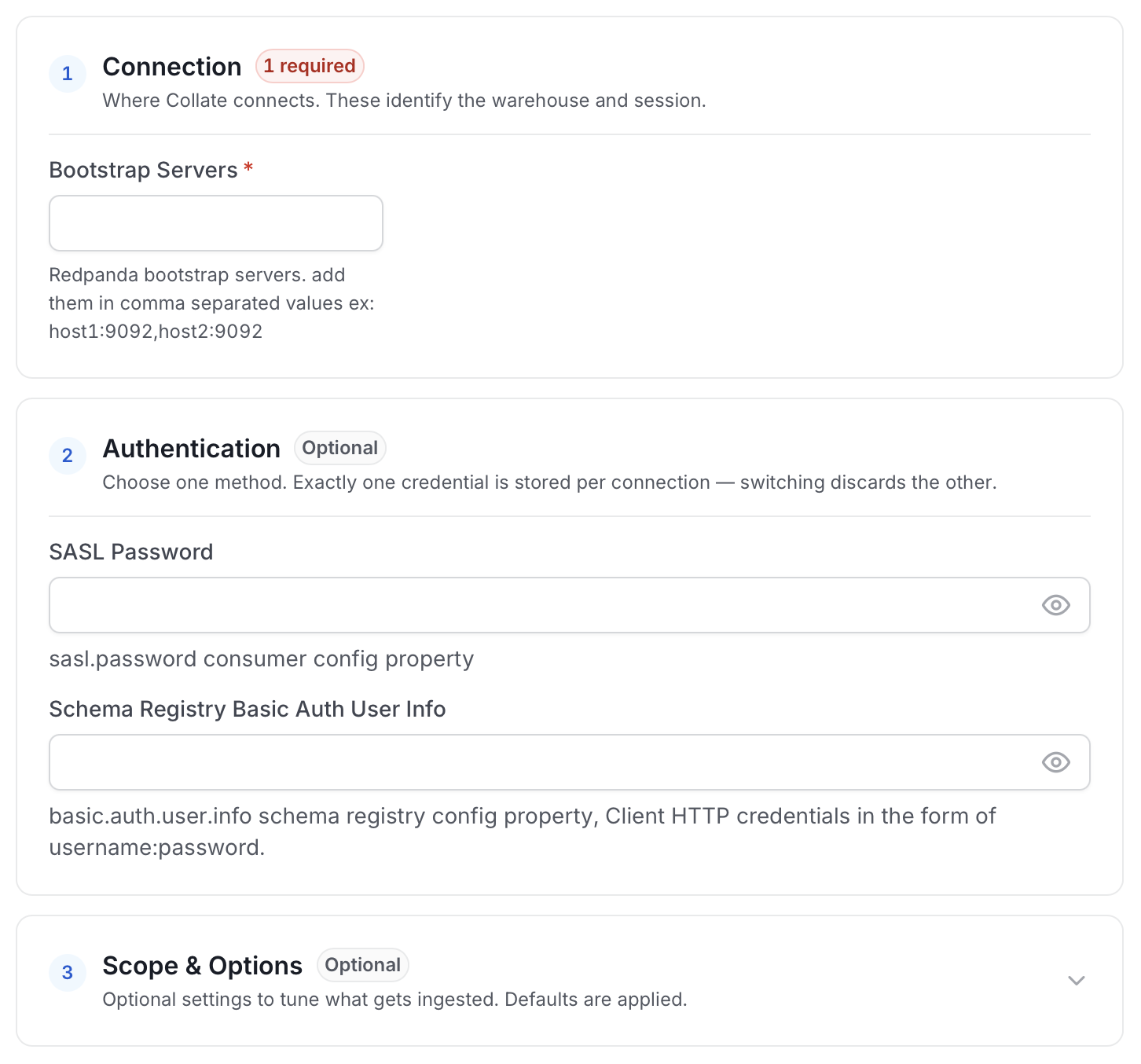Configure Service Connection