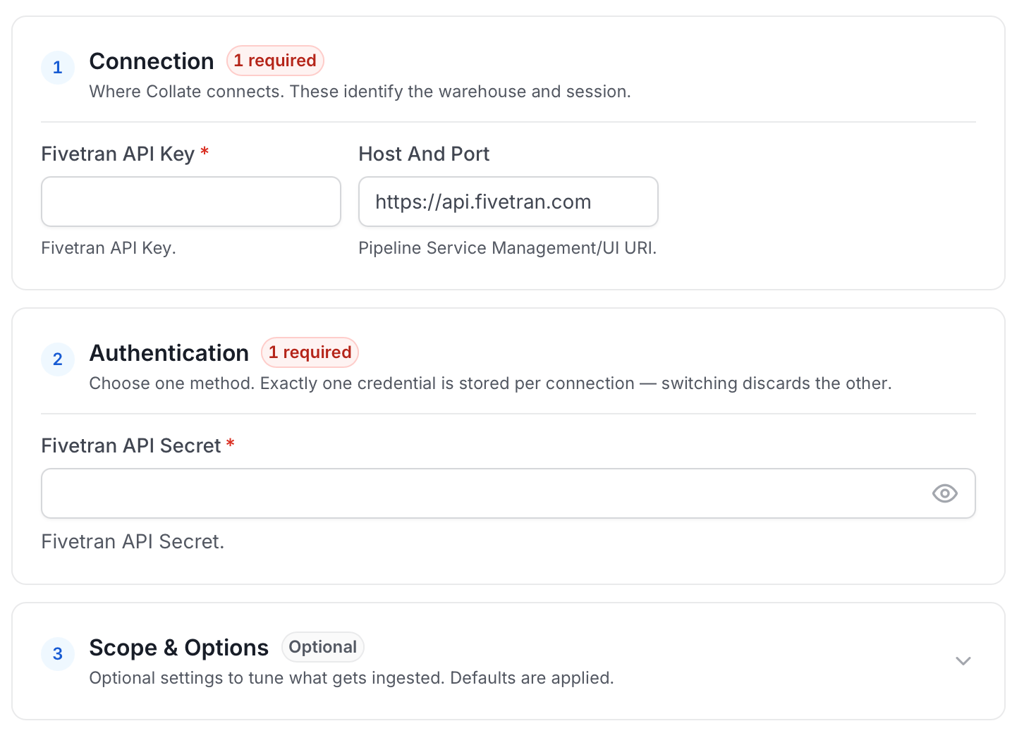 Configure Service Connection