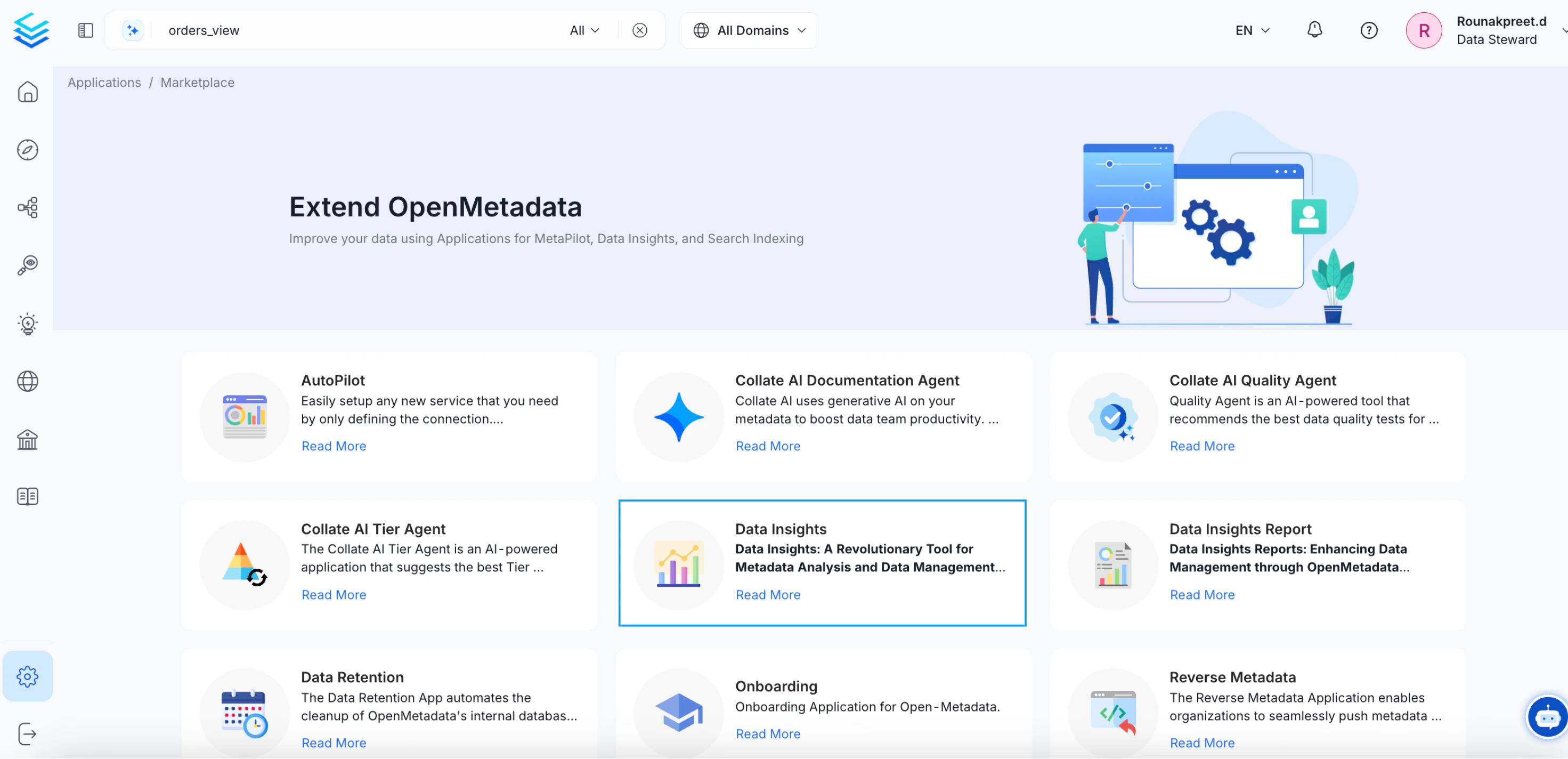 Data Insights Application