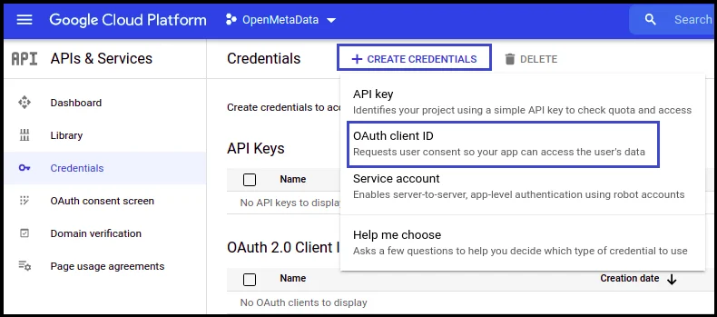 cselect-outh-client-id