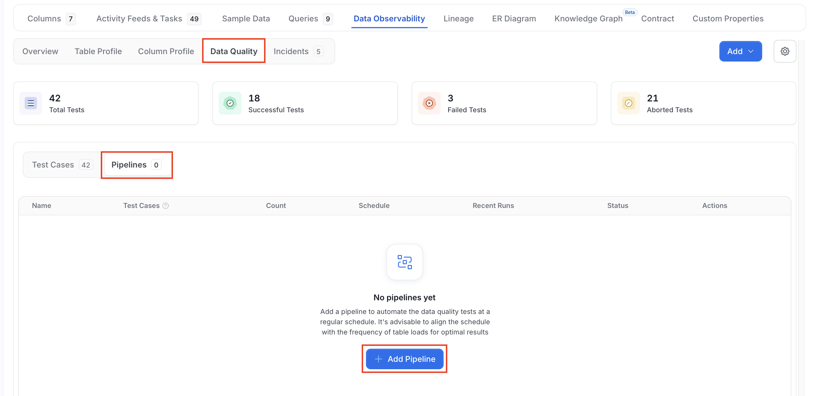 Set up a Pipeline
