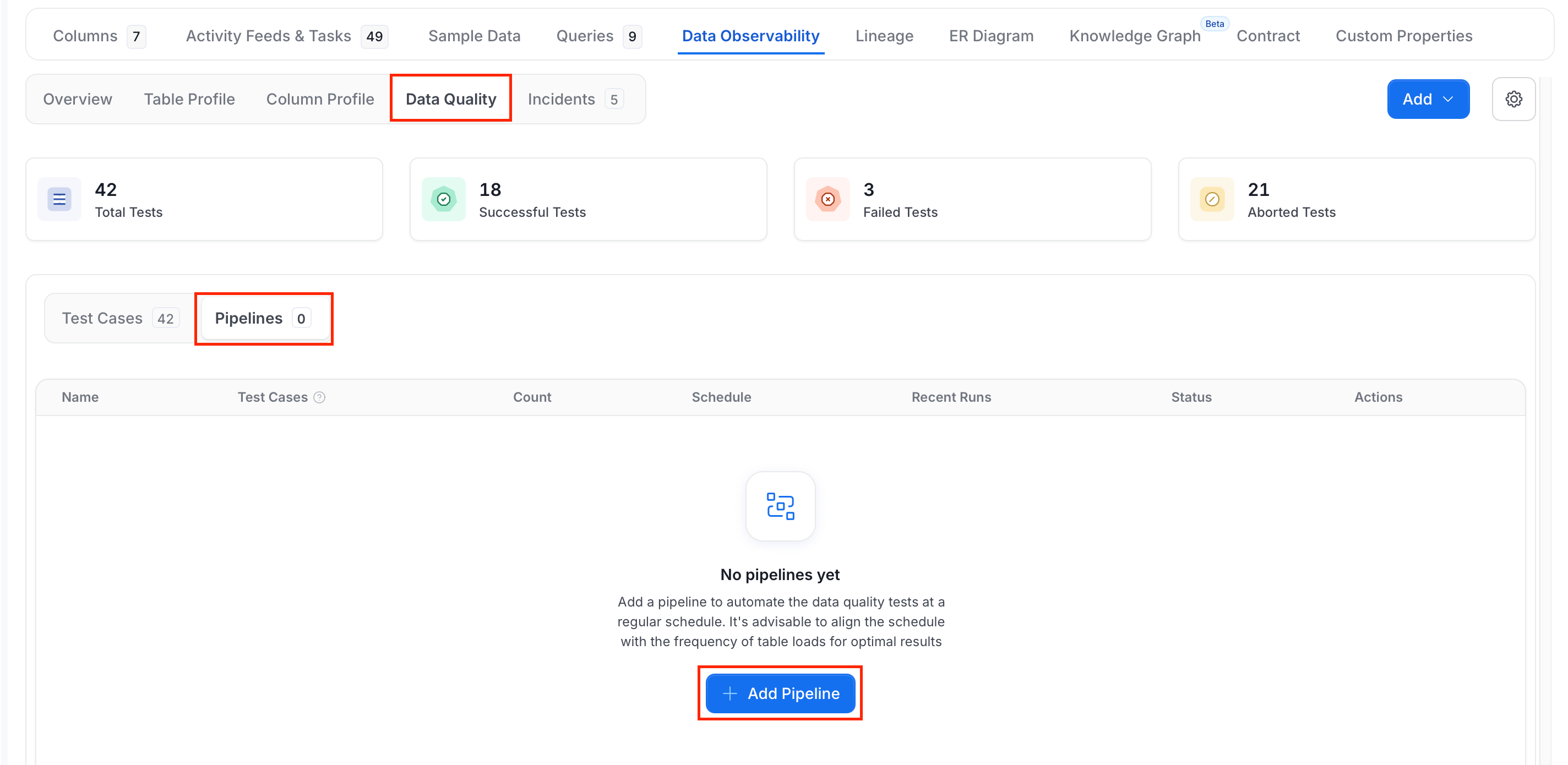 Set up a Pipeline