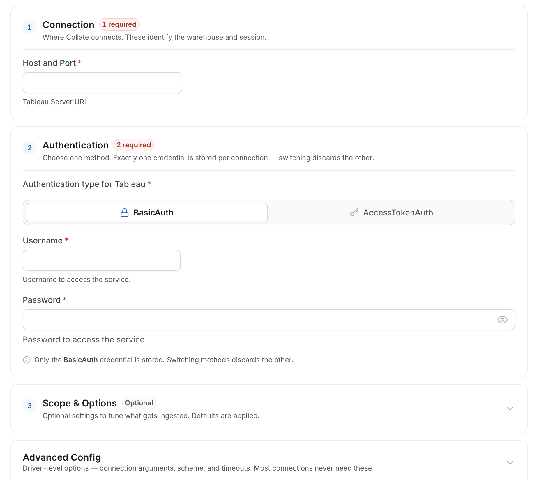 Configure Service Connection