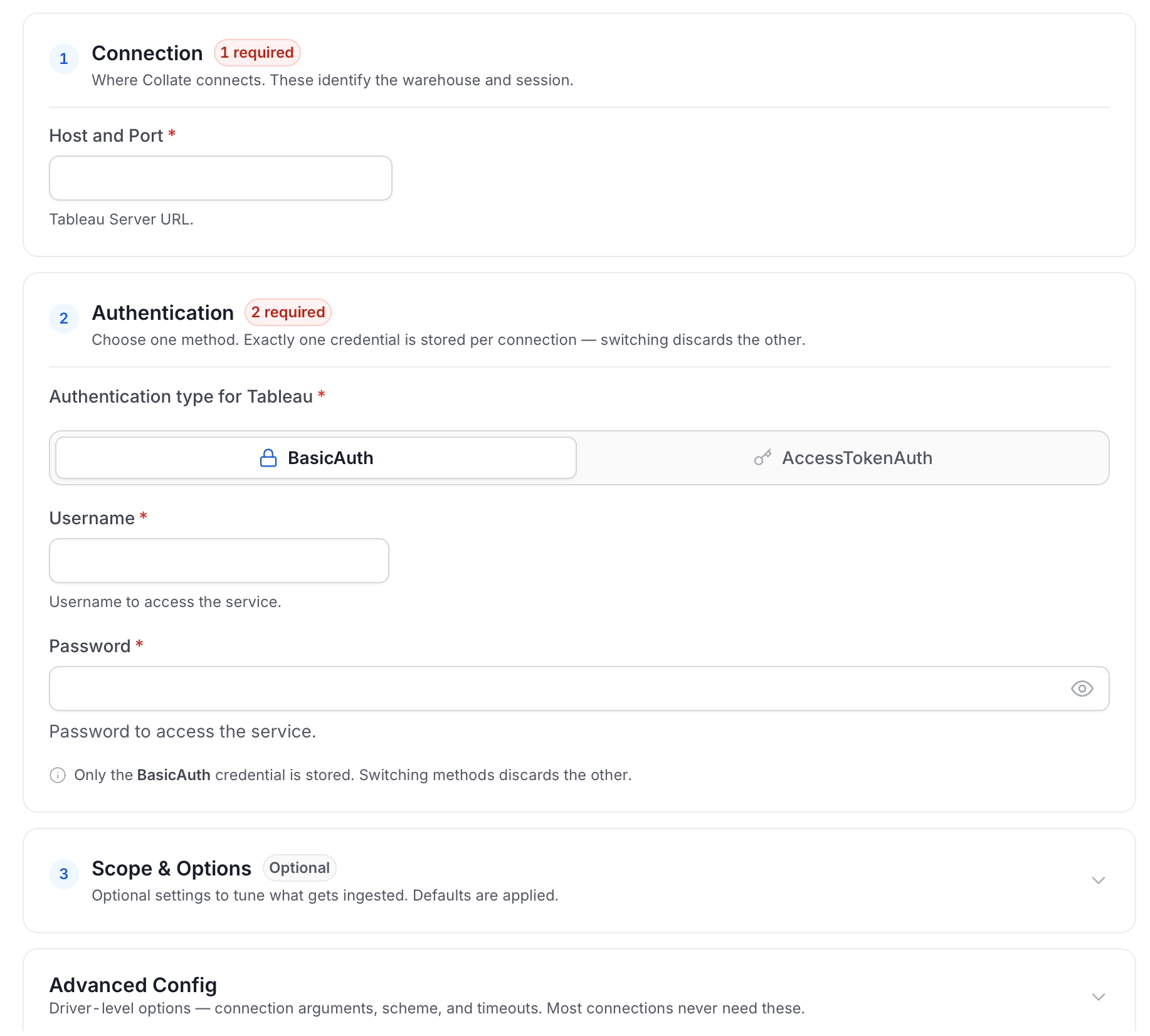 Configure Service Connection
