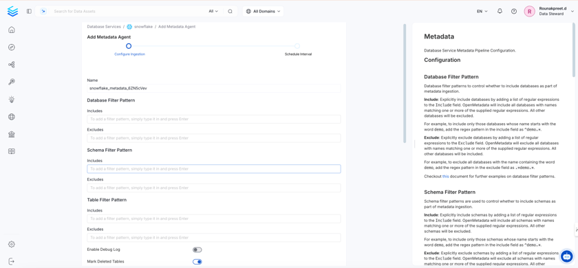 Configuration Metadata Day 1 Getting Started | OpenMetadata Day 1 Guide - OpenMetadata ...