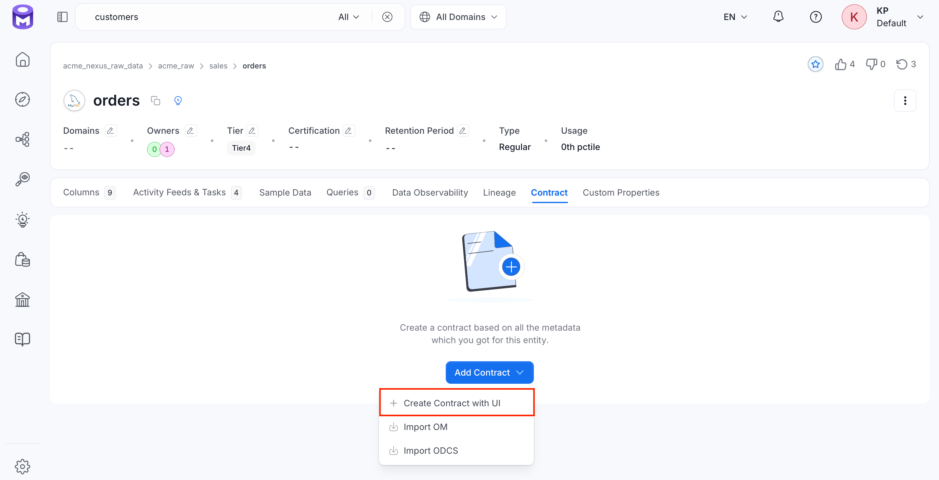 Create Contract