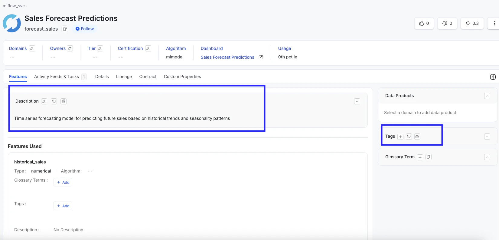 Set Tags To MLModel Workflow
