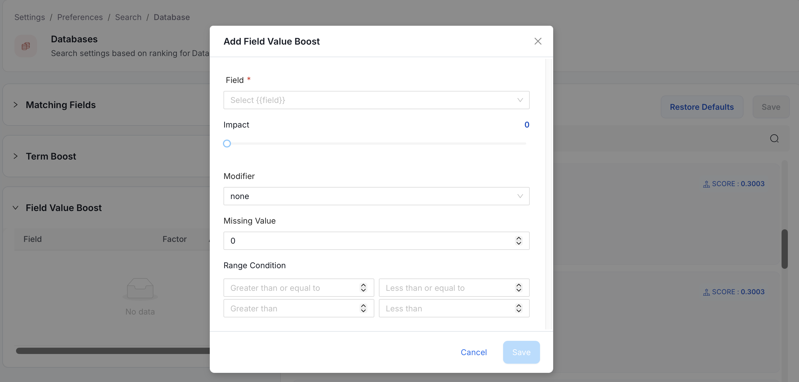 Add Field Value Boost