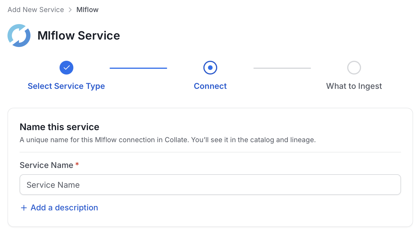 Add New Service Name