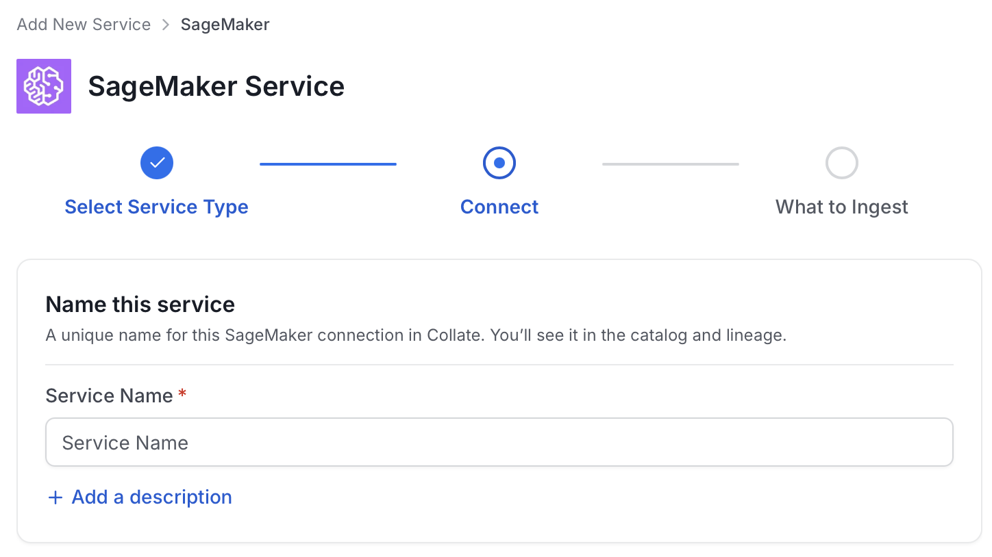 Add New Service Name
