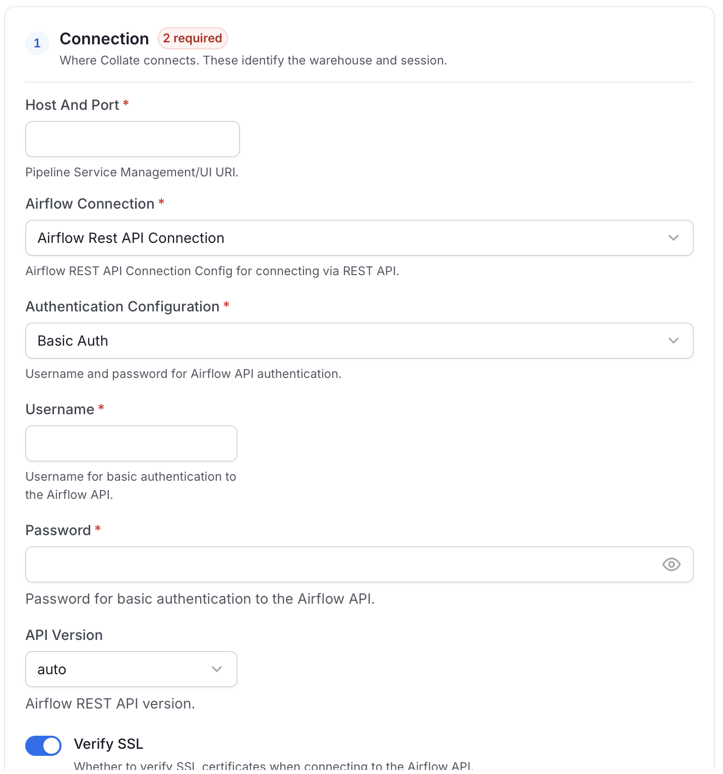 Configure Service Connection