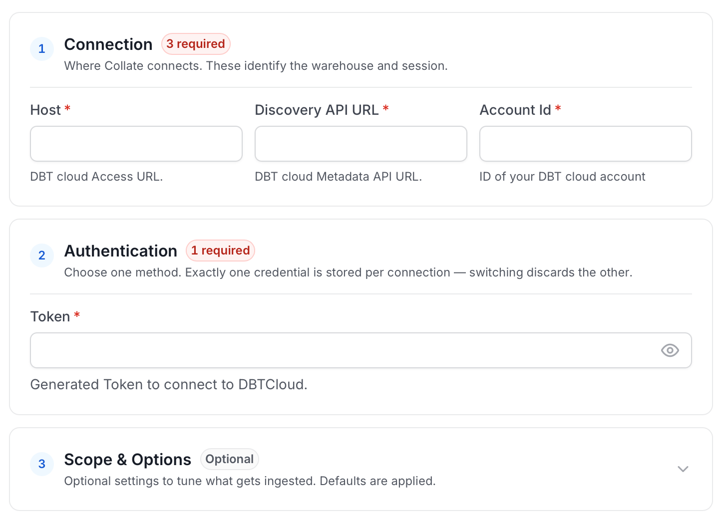 Configure Service Connection