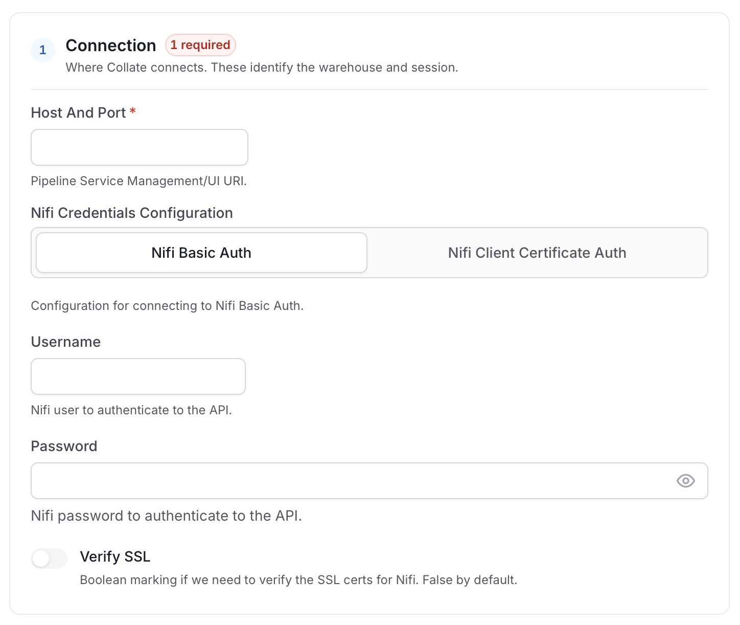 Configure Service Connection