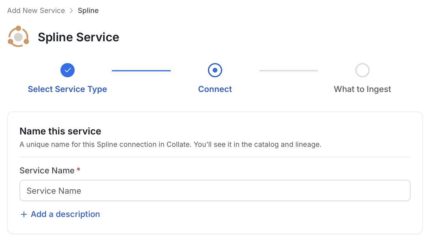 Add New Service Name