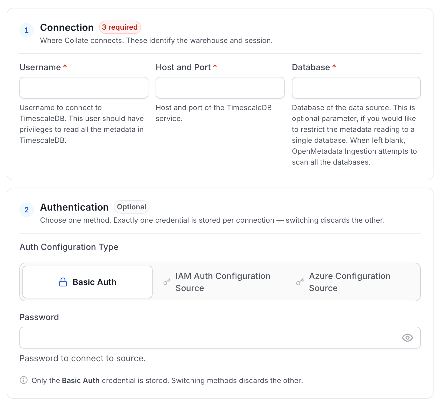 Configure Service Connection