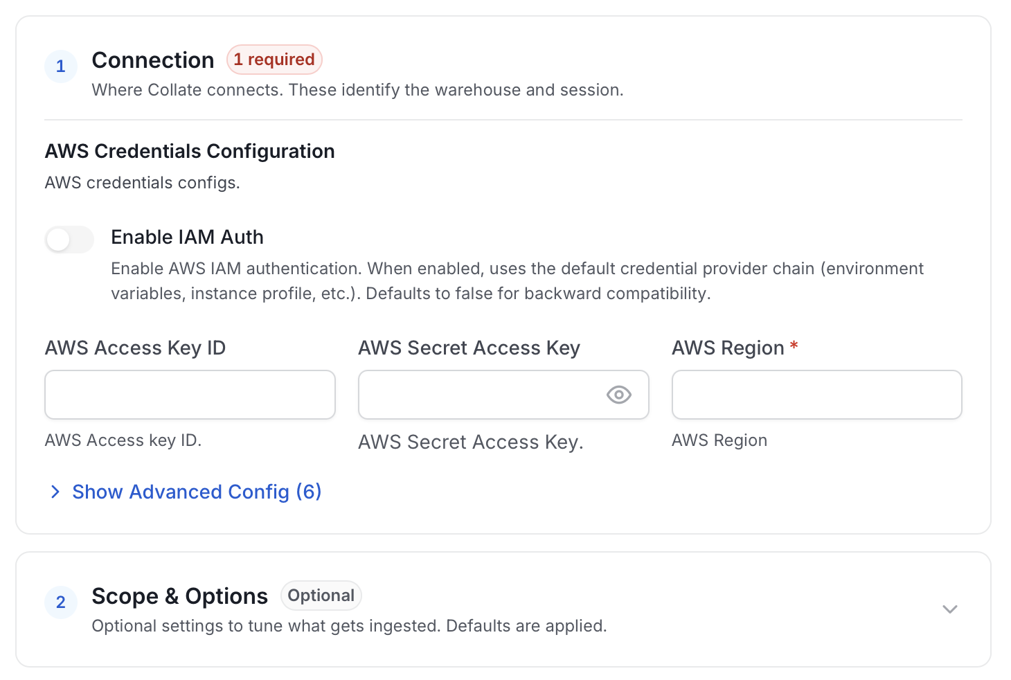 Configure Service Connection