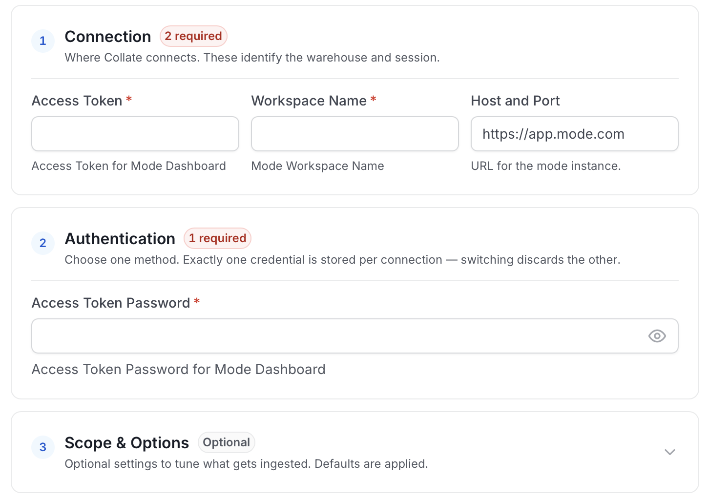 Configure Service Connection
