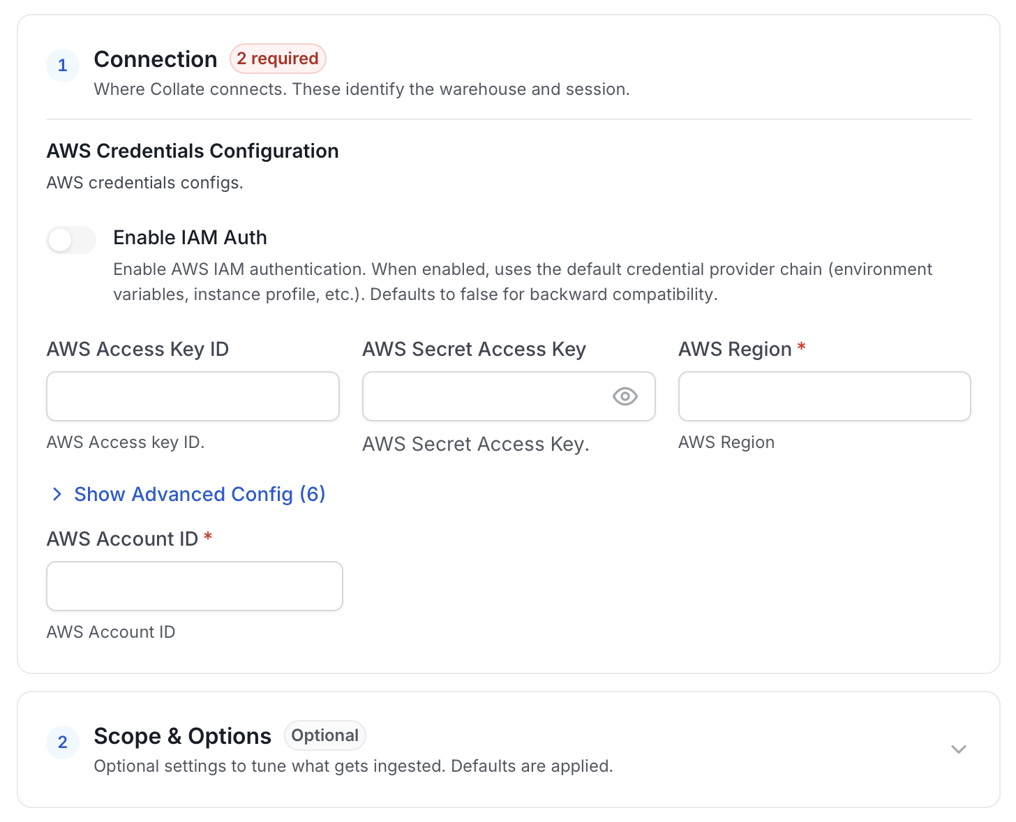 Configure Service Connection