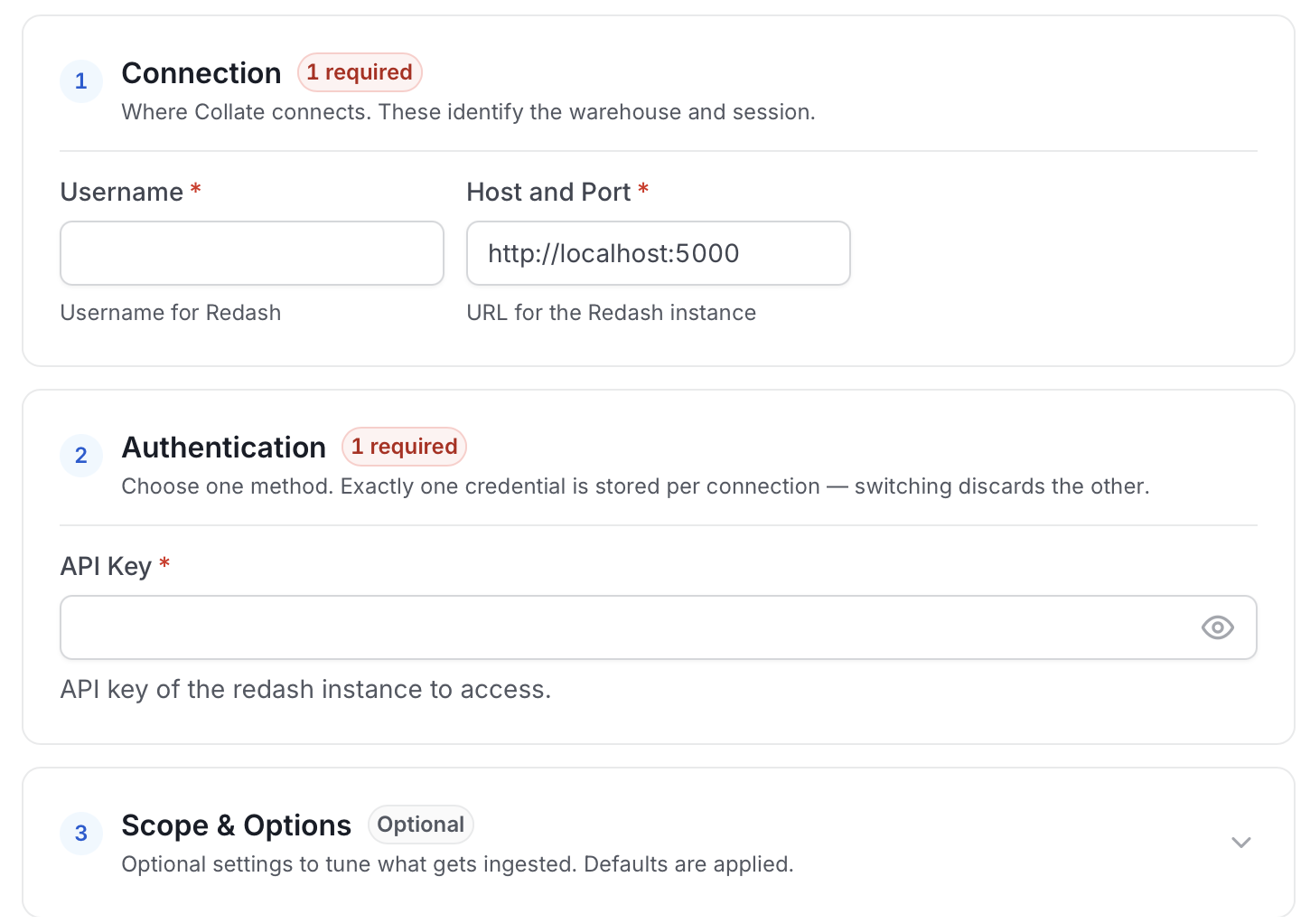 Configure Service Connection
