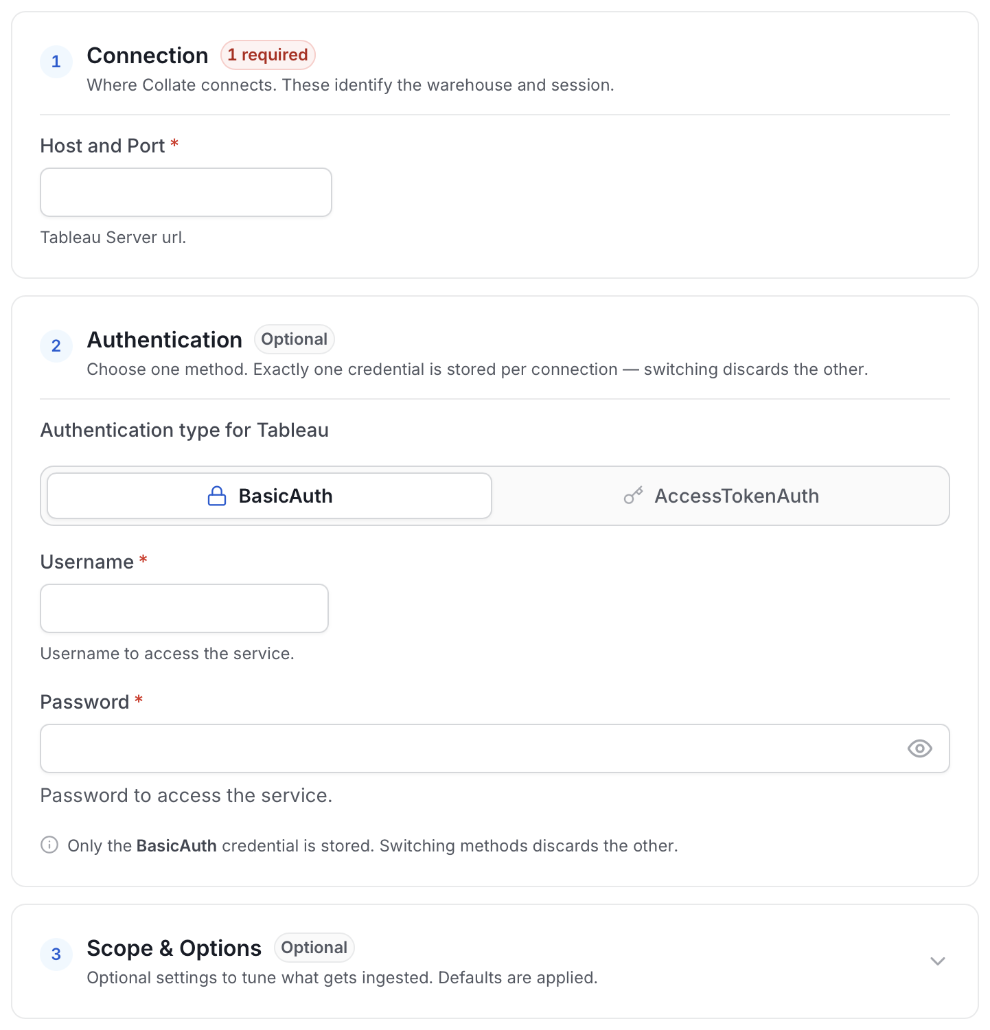 Configure Service Connection