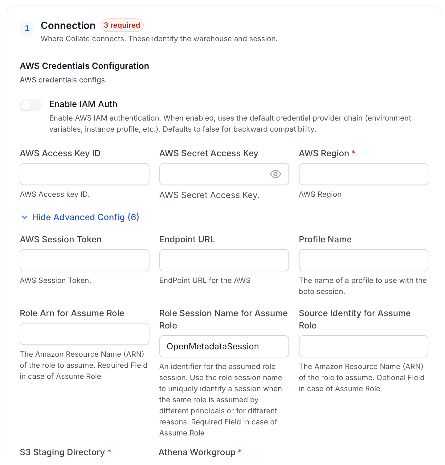 Configure Service Connection