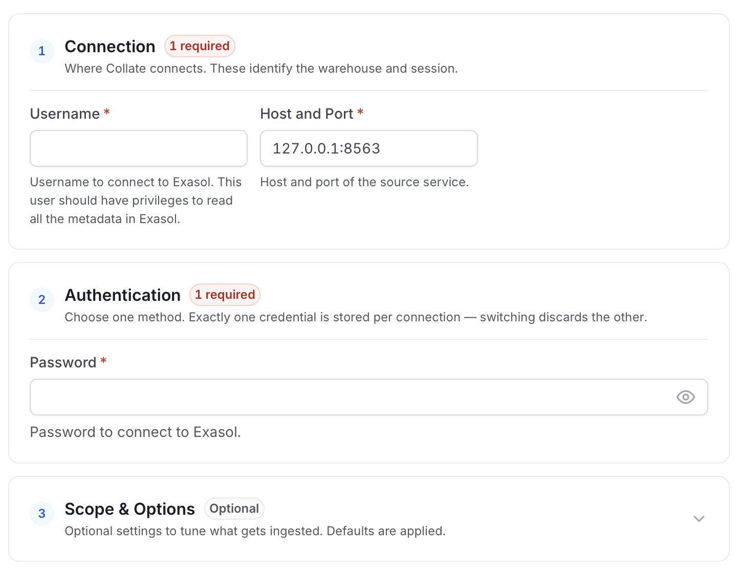 Configure Service Connection