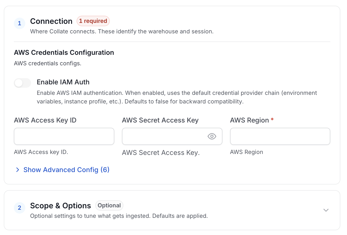 Configure Service Connection