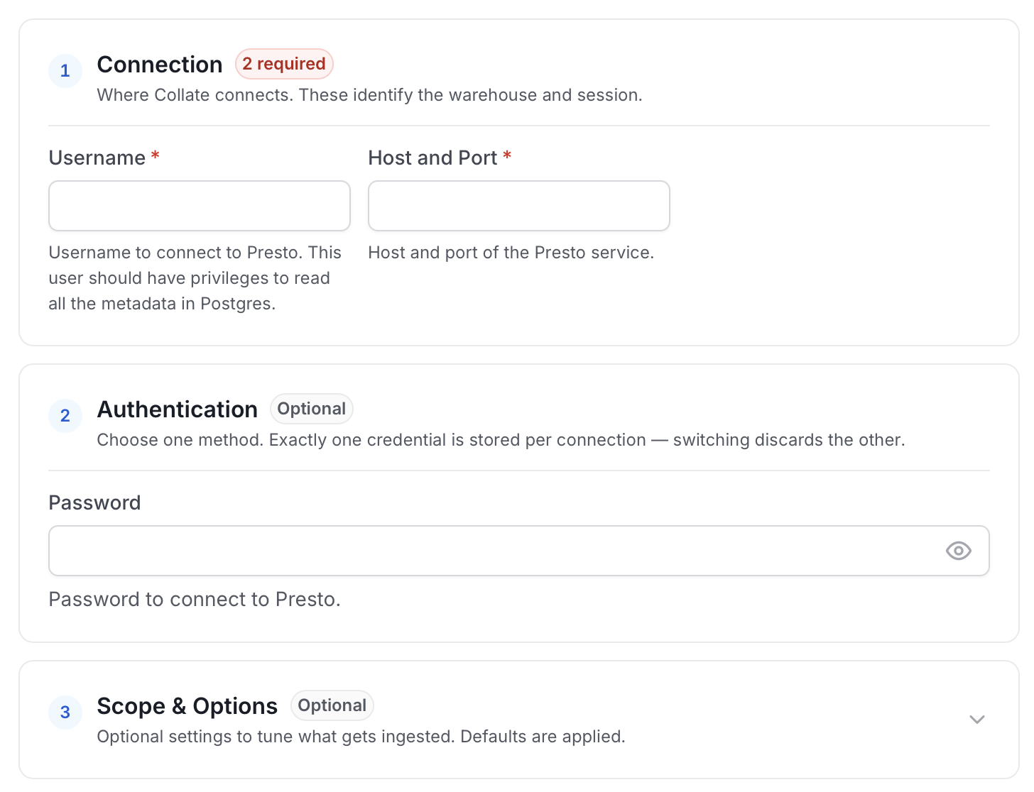 Configure Service Connection