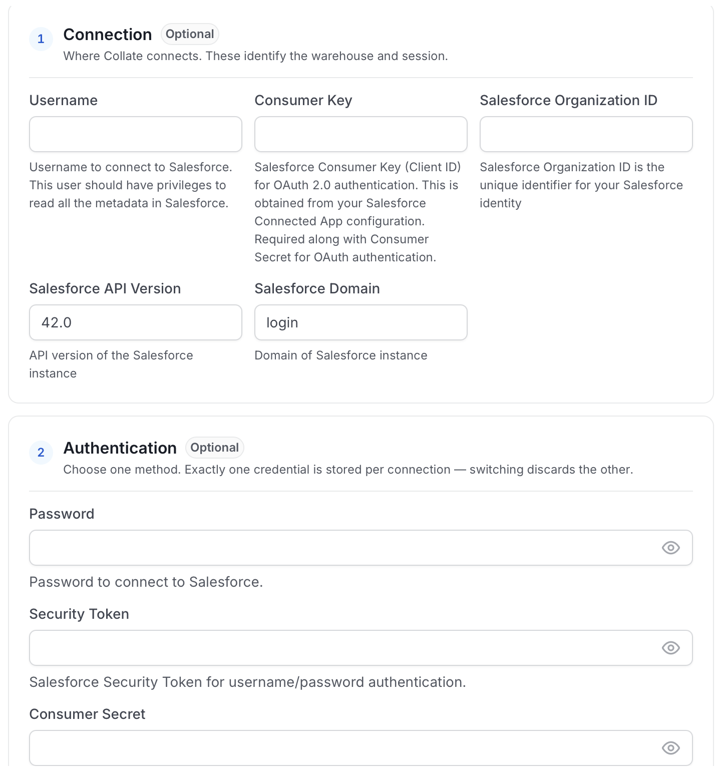Configure Service Connection