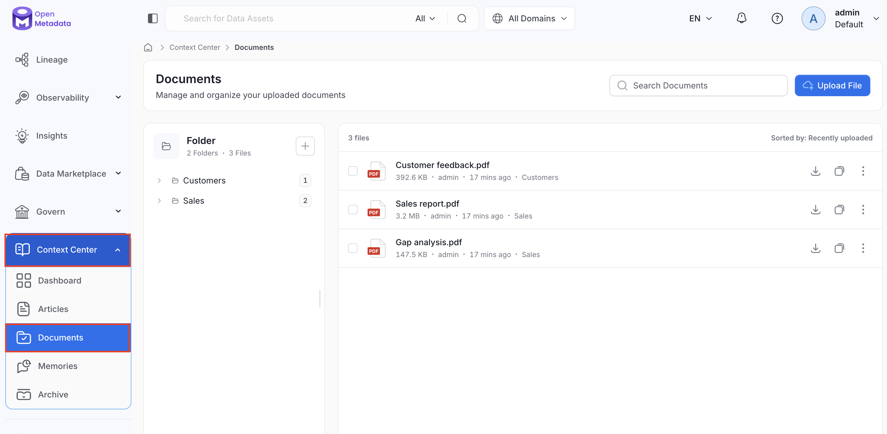 Access documents