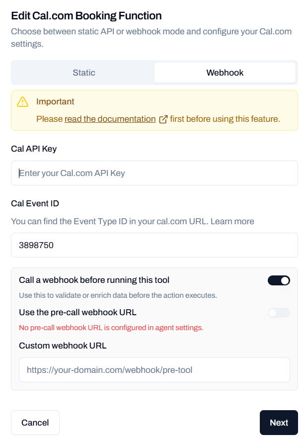 Configure Additional Fields