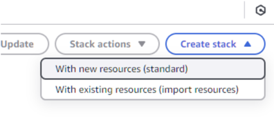 Creating a new stack