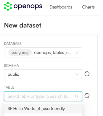 New dataset