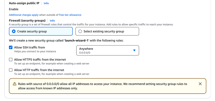Network settings