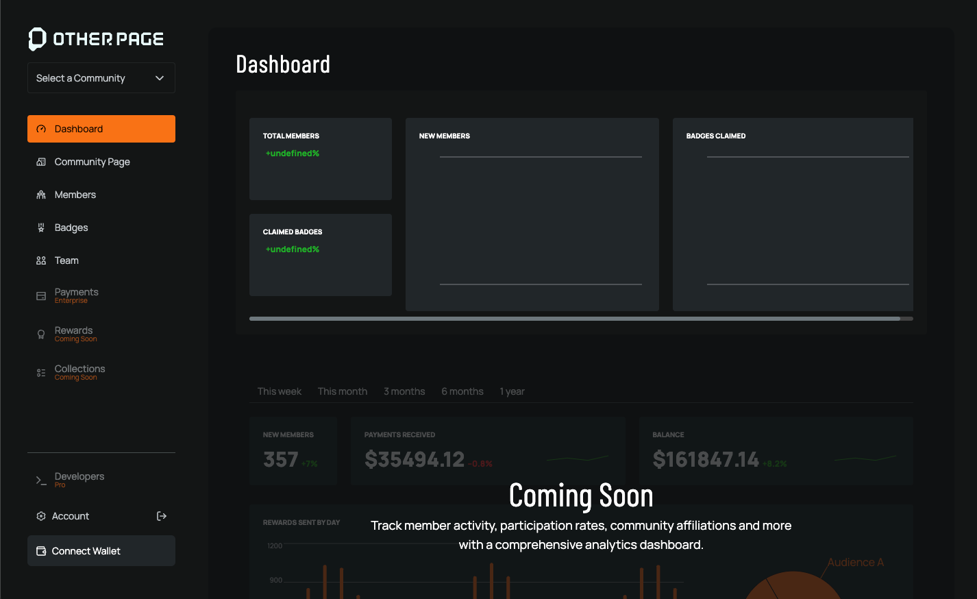 Developer Dashboard