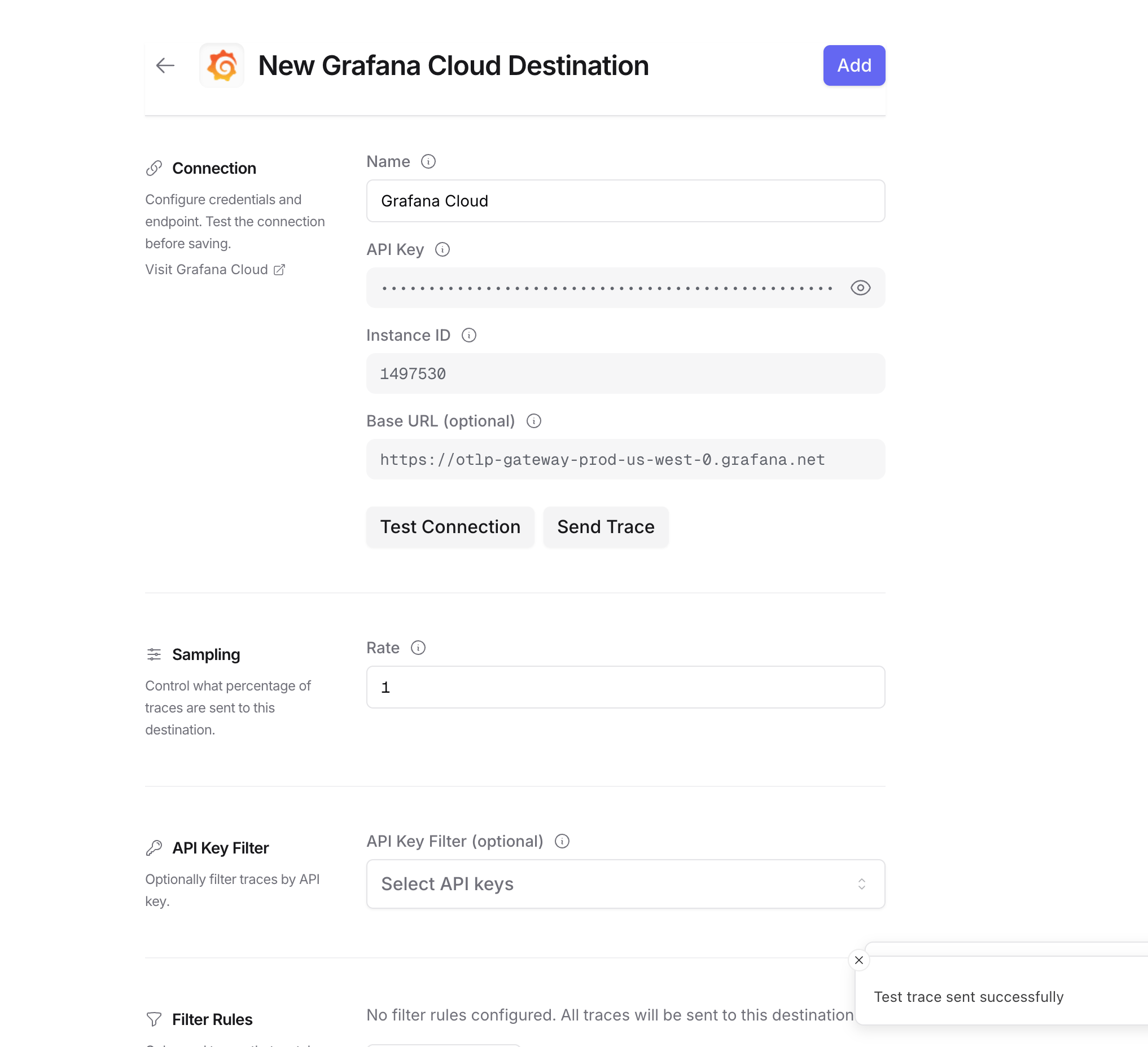 Grafana Cloud 配置