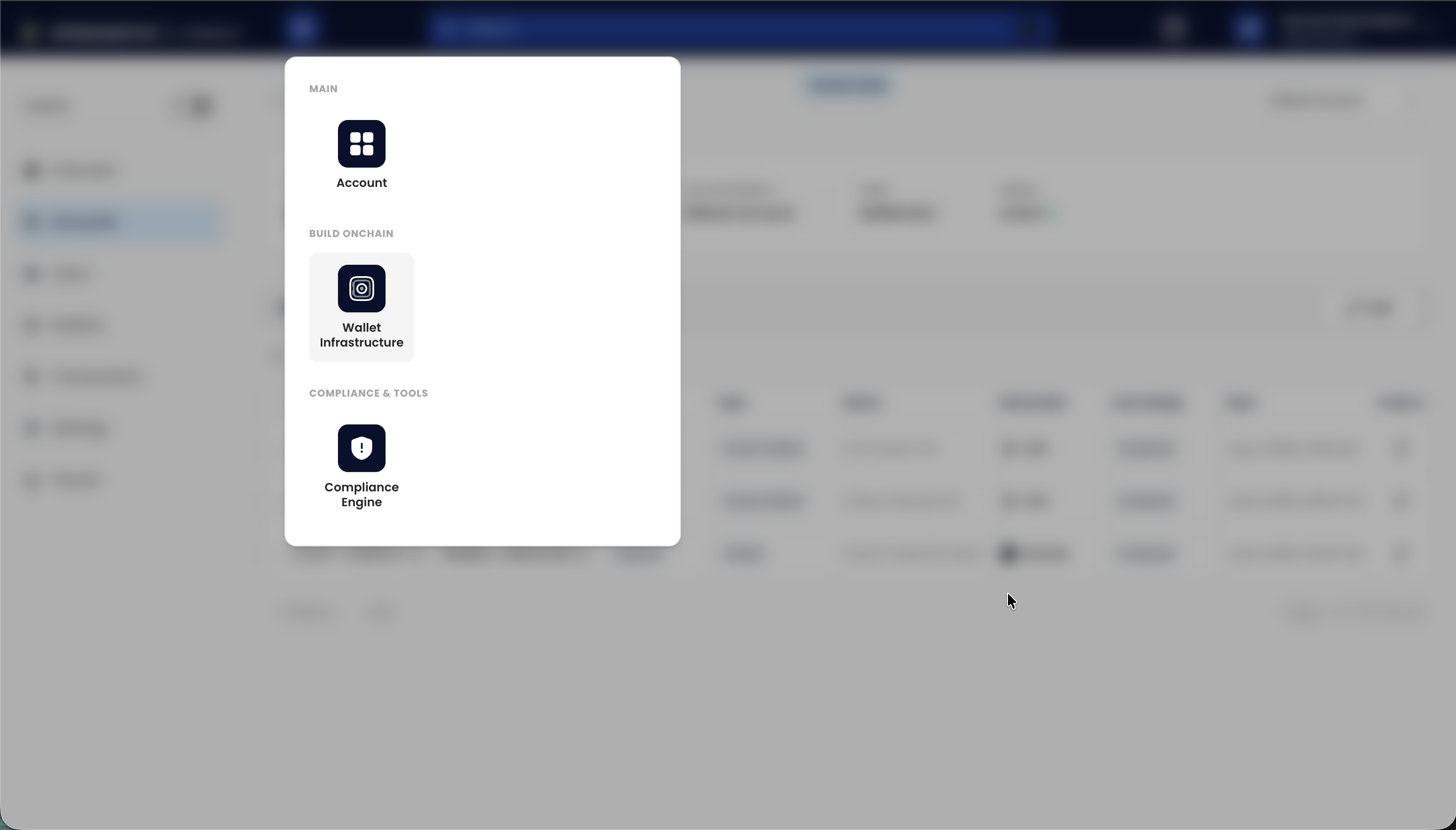 Openxswitch Platform Section Nav