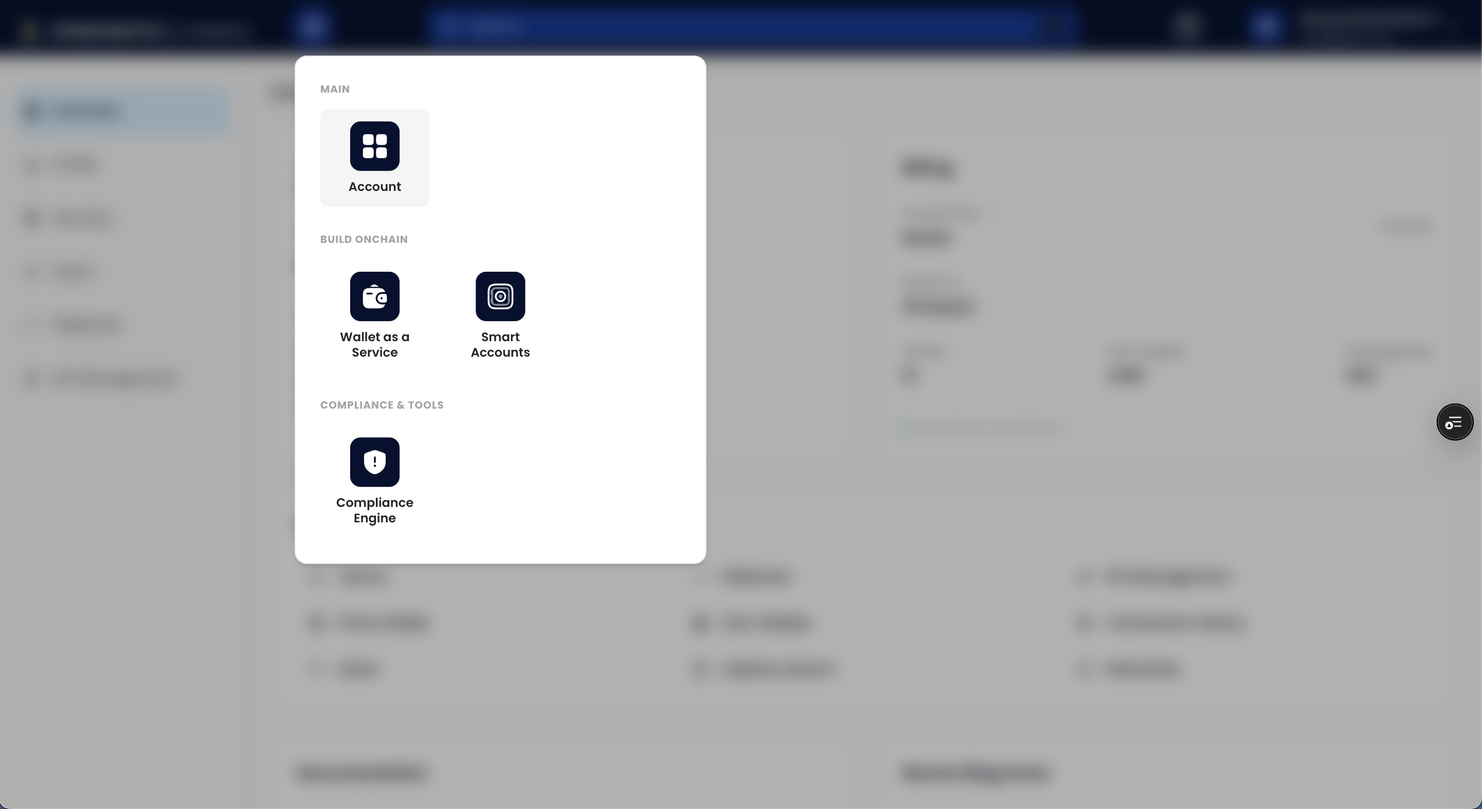Openxswitch Platform Section Nav