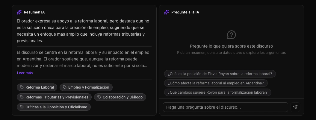 Resumen ejecutivo generado por IA