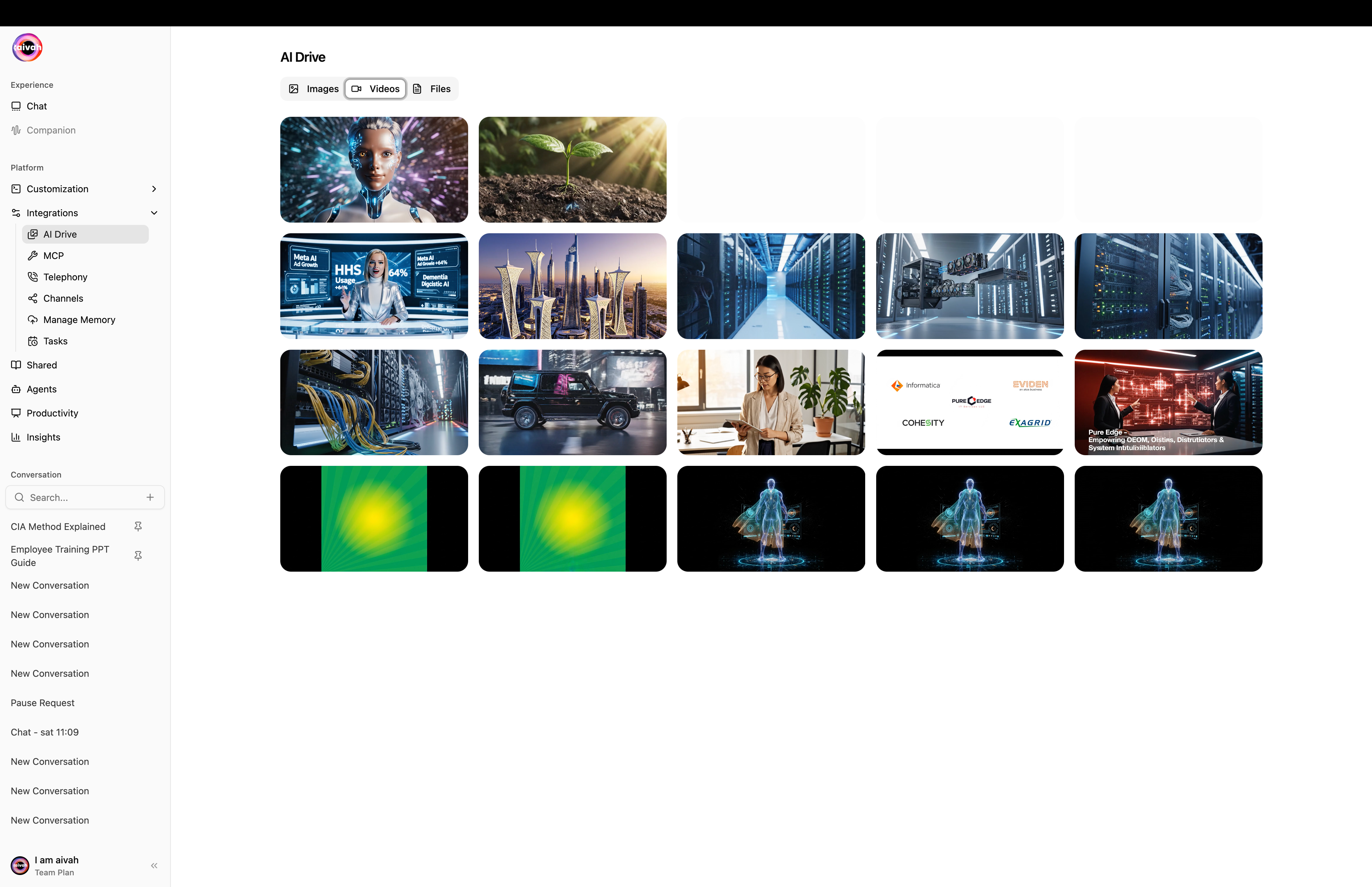 AI Drive videos