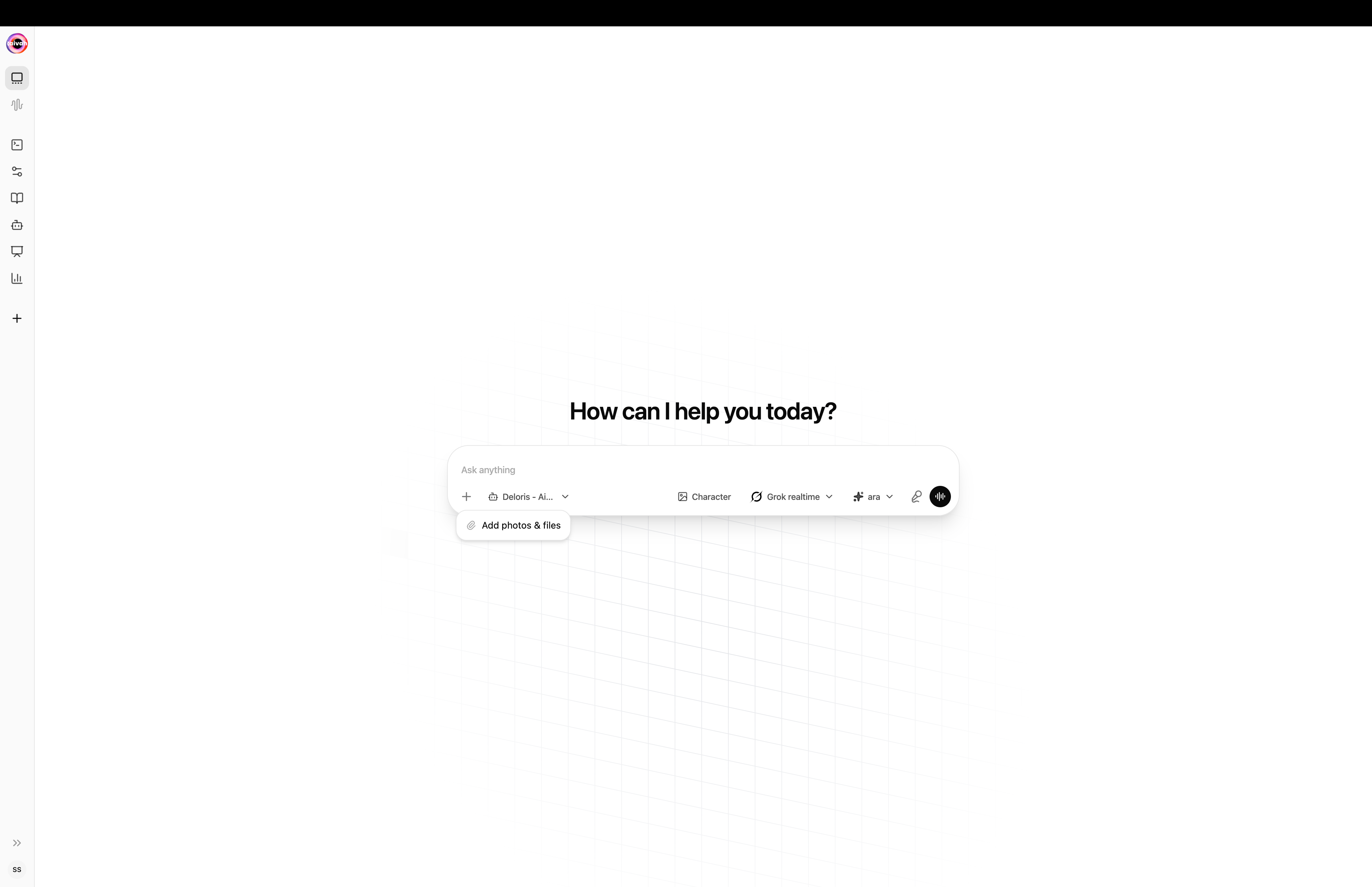 Add photos and files