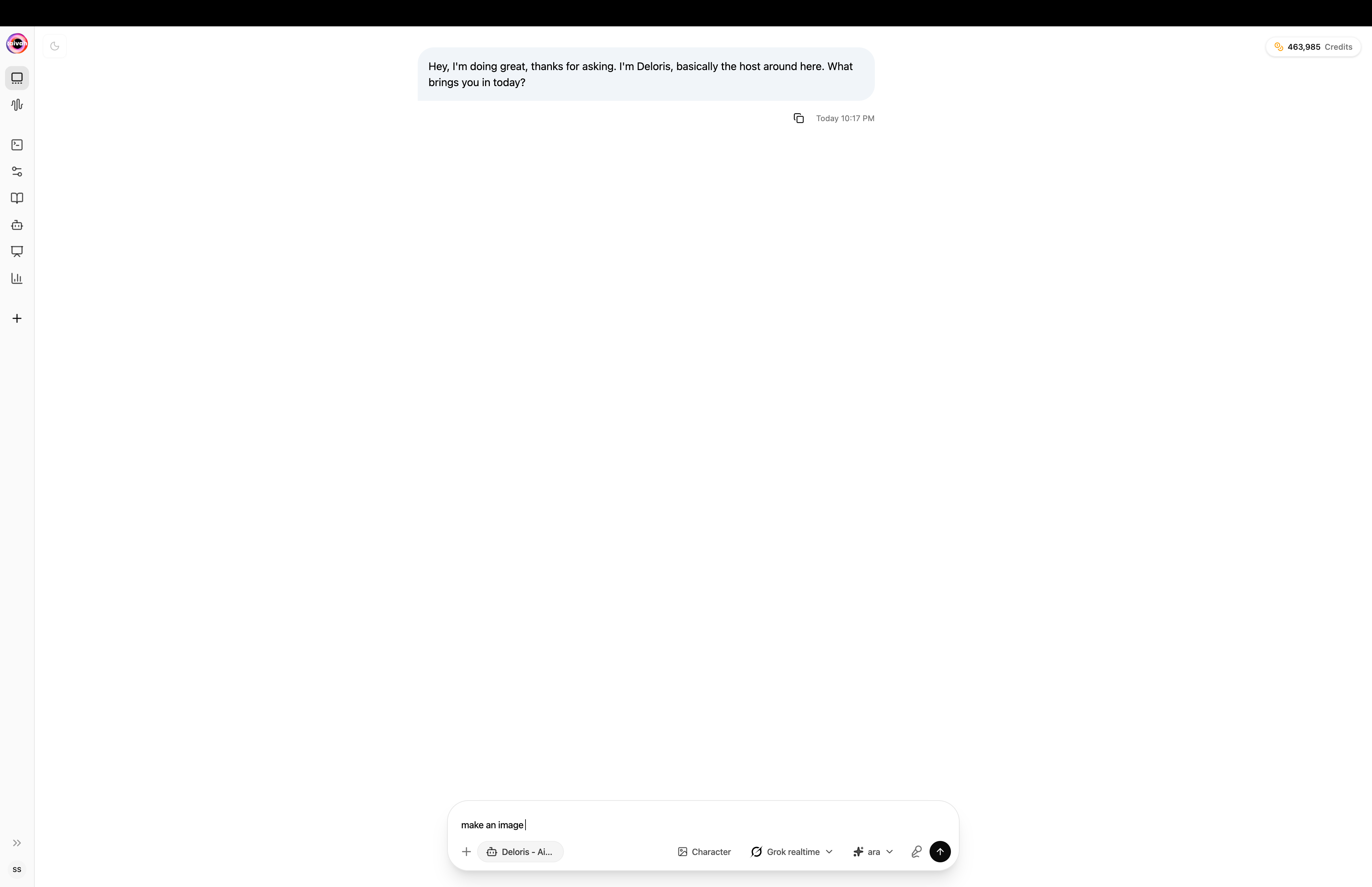 Image generation prompt