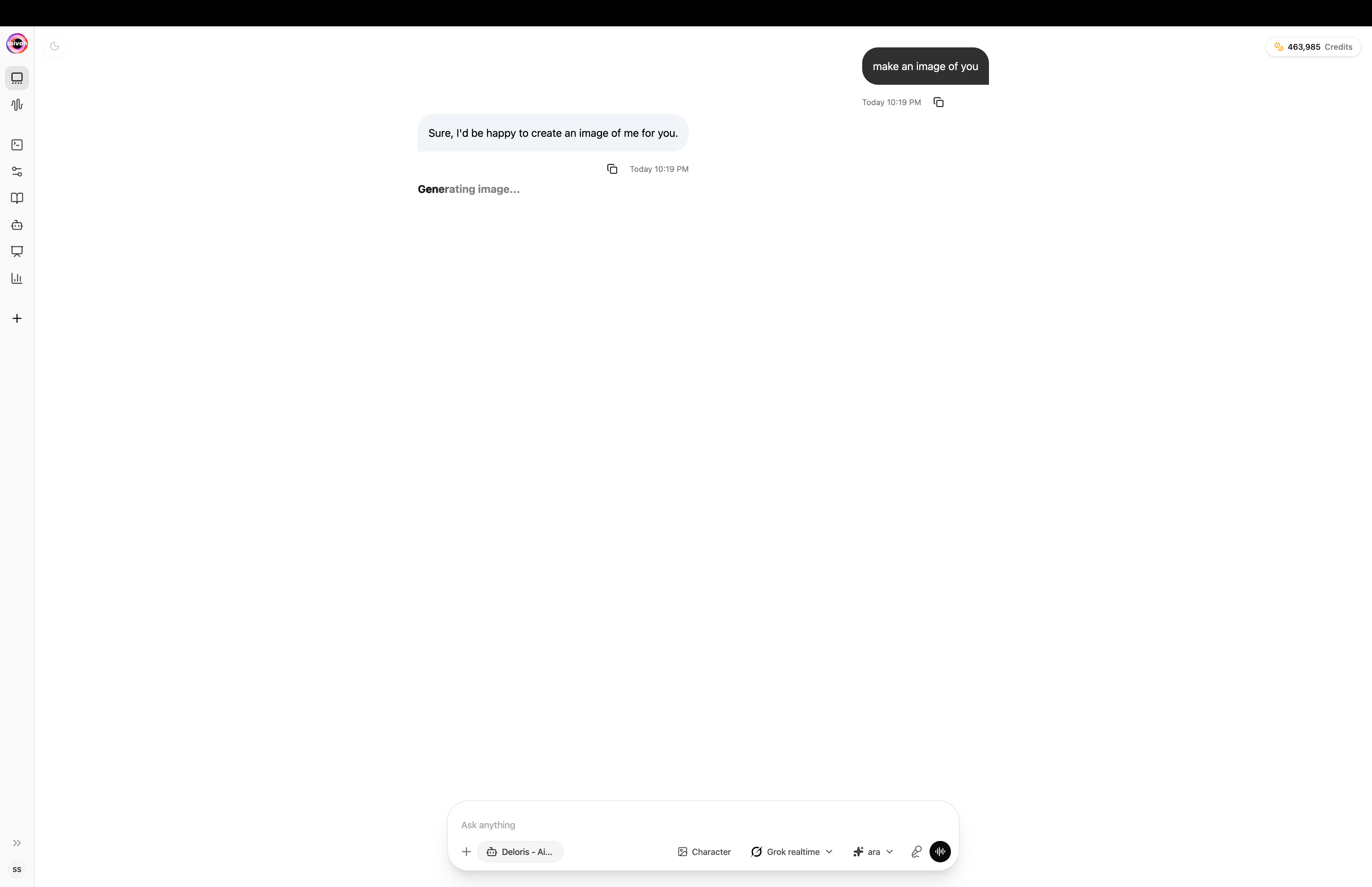 Image generation loading