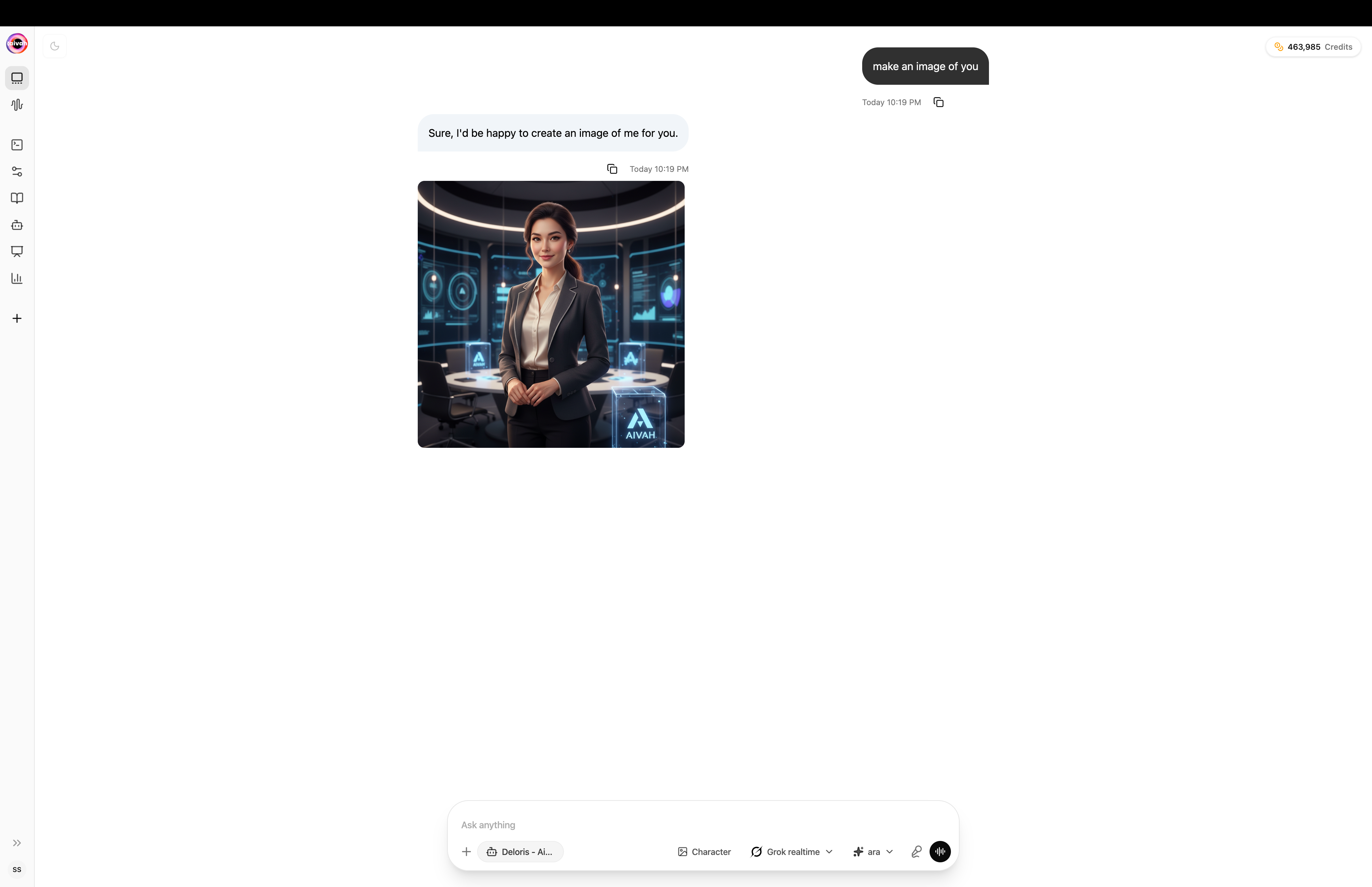 Image generation result