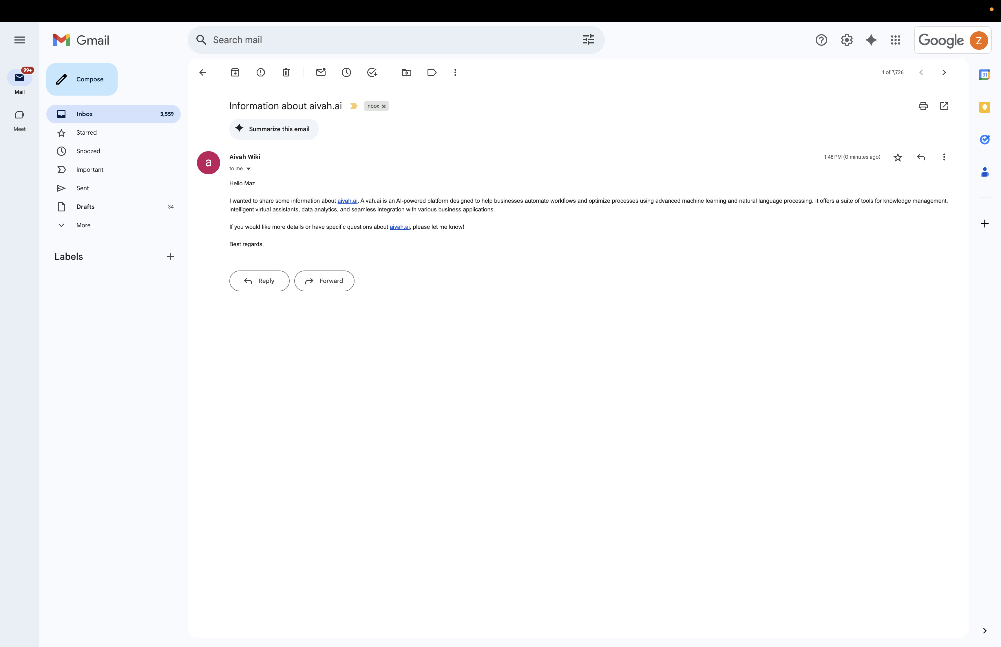 Chat Detailed Responses
