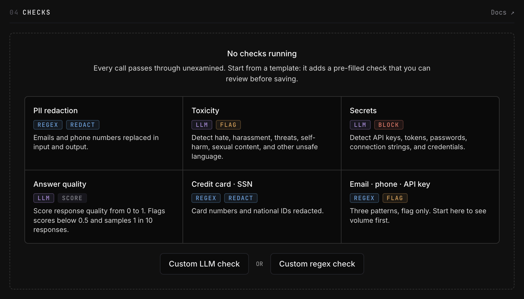 The check template gallery