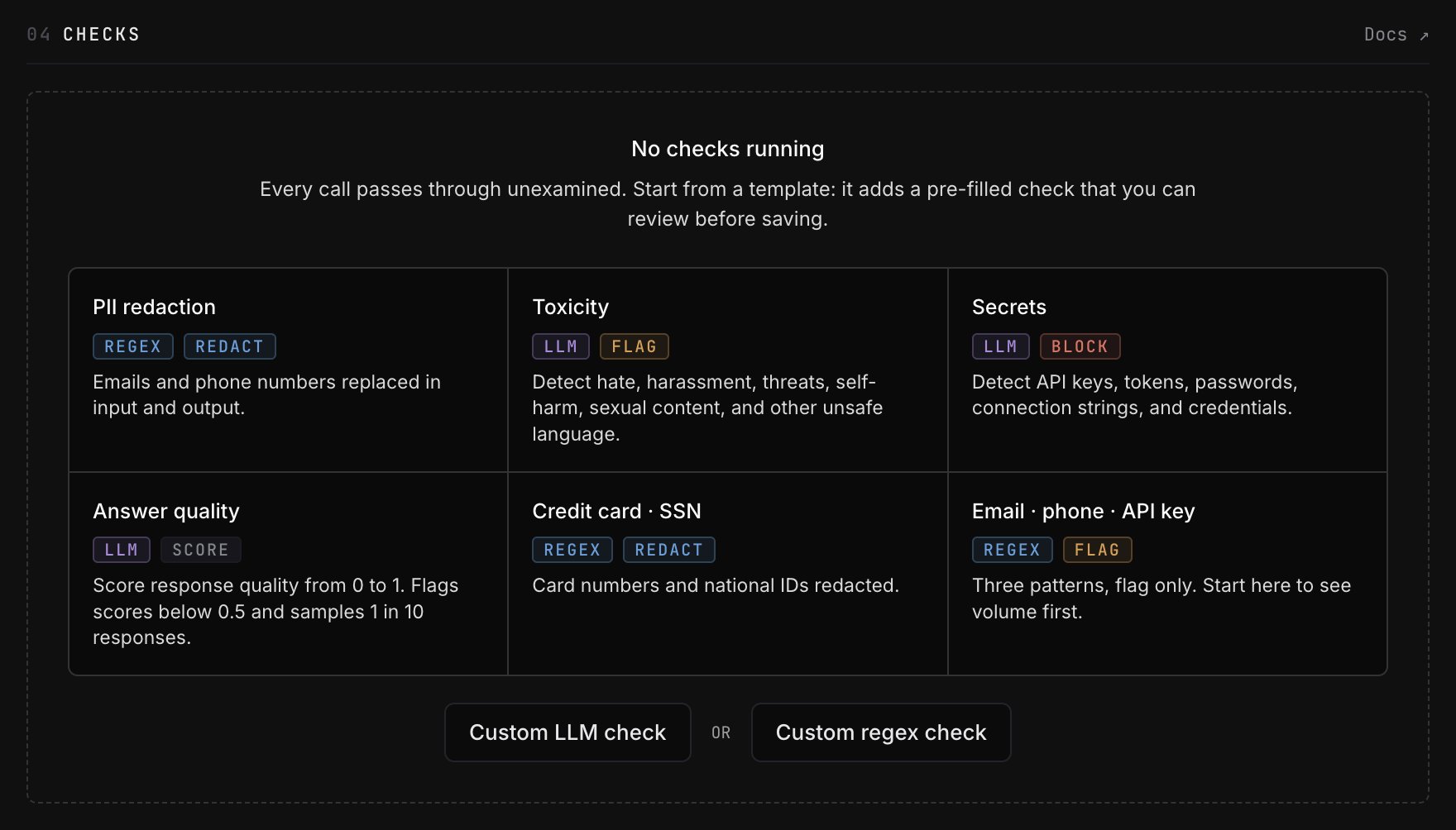 The check template gallery