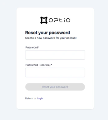 Password Reset