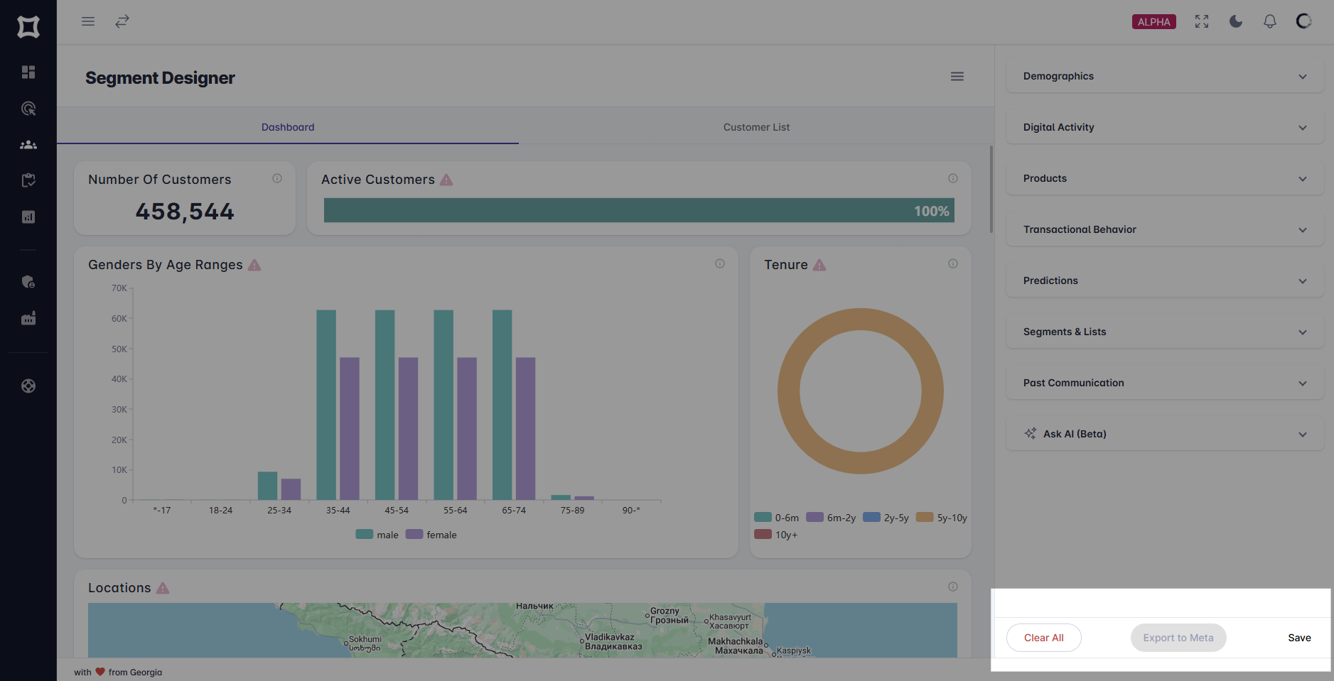 Segment Designer Filters Footer